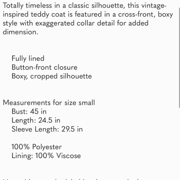 Free people Izzy wrap teddy jacket - Picture 2 of 2